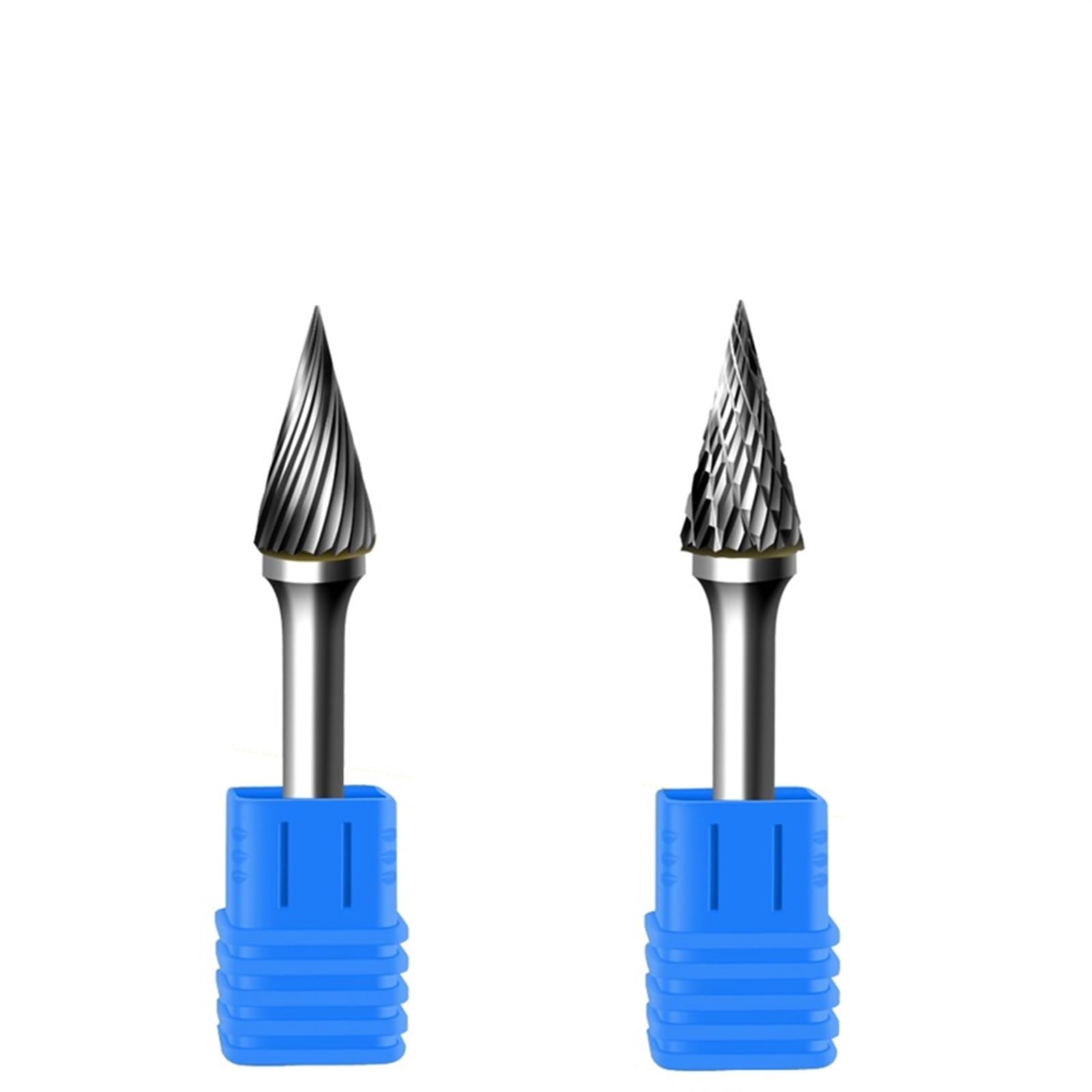 RUAJOGYNVM 1Pcs M/MX Type Tungsten Carbide Rotary File Point Burr Die Grinder Abrasive Tools Drill Milling Metal Wood Carving Bit(MX0618M06) RUAJOGYNVM