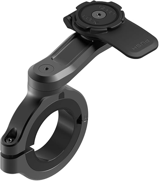 Quad Lock Motorcycle Handlebar Mount PRO - Large for iPhone, Samsung Galaxy and Pixel Smartphone
