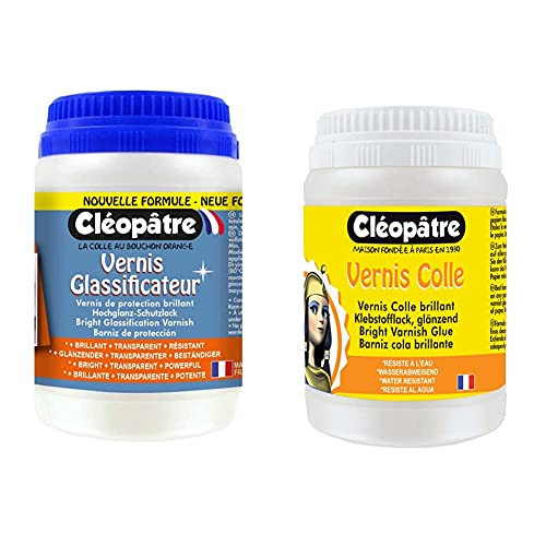 Vernis glassificateur Cléopâtre contre les rayures sur argile