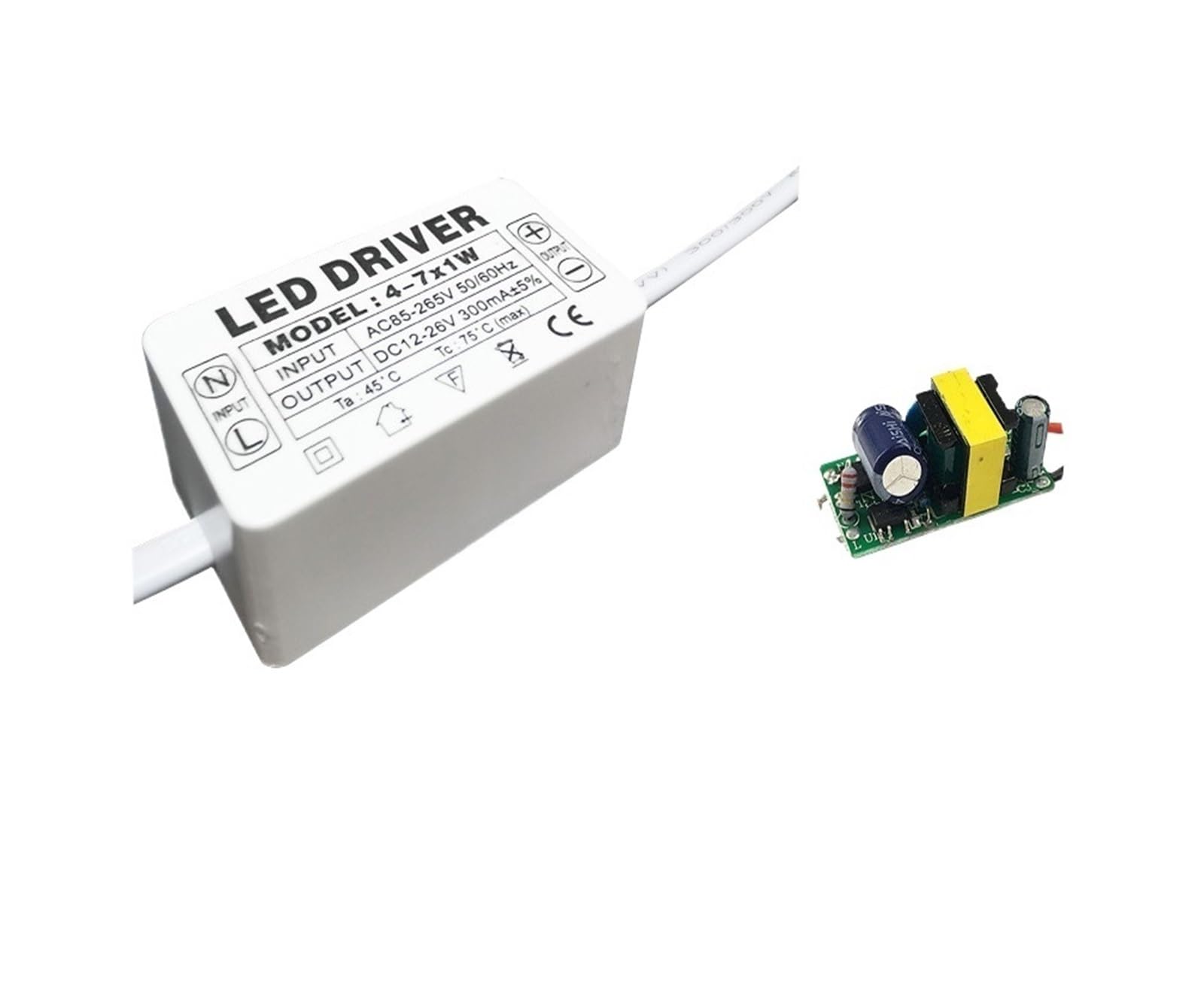 Transformateur LED 4-7W à courant constant anti-scintillement pour spot encastré