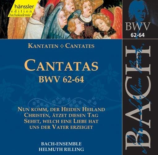 Cantatas Bwv 62-64 [Audio CD]