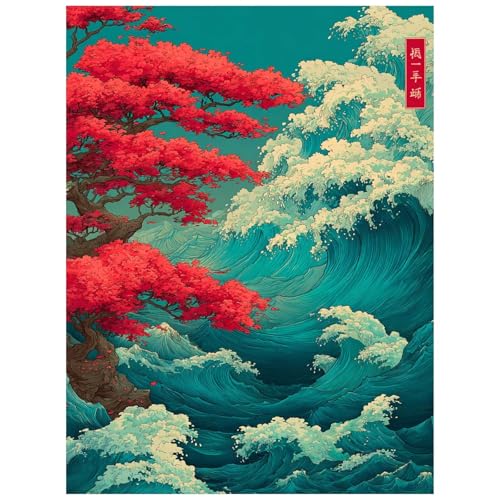 G { hG 30 x 40cm LoX GZbg  C̔g G|Lbg ANG̋ Paint by Numbers for Adults G EH[A[g CeA ̂߂ Room Decoration It