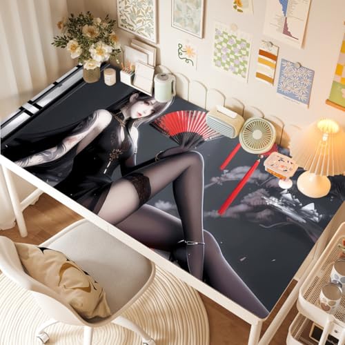 �f�X�N�}�b�g �e�[�u�� ������ ���U�[�� �A�j�� �}�E�X�Ή� �I�t�B�X �ƒ�p �X�^�C��01 �h���f�X�N�}�b�g �}�E�X�p�b�h �p�\�R�� �唻 120*40CM ��^ �w�K�� �ϋv�� �z�[���p