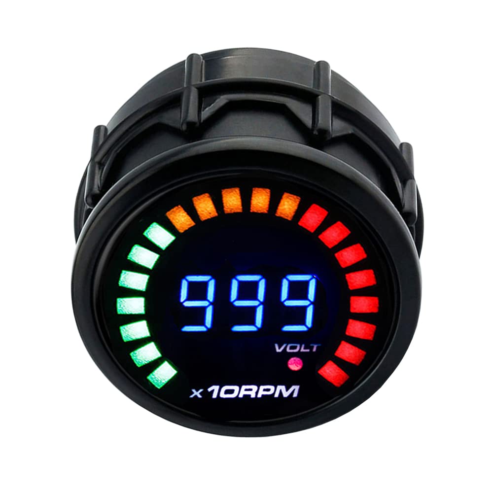 Tachymètre Numérique 2 En 1 Optoélectronique - Mesure RPM Pour Moteurs Et Automobiles