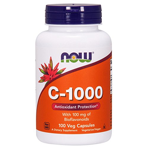Vitamin C-1000, Vitamina C 1000mg, 100 Tabletes, Now Foods