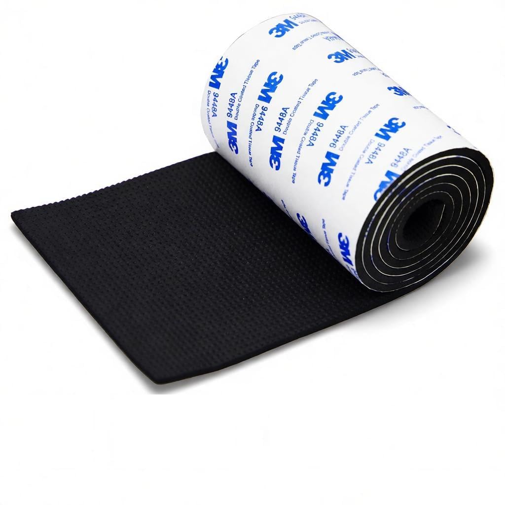Non Slip Furniture Pads Anti Sliding EVA Padding with Sticky Backing Self Adhesive Cuttable Anti Scratch Floor Protectors for Furniture Wall and Appliances Reduce Noise 40x4x0.12 inch