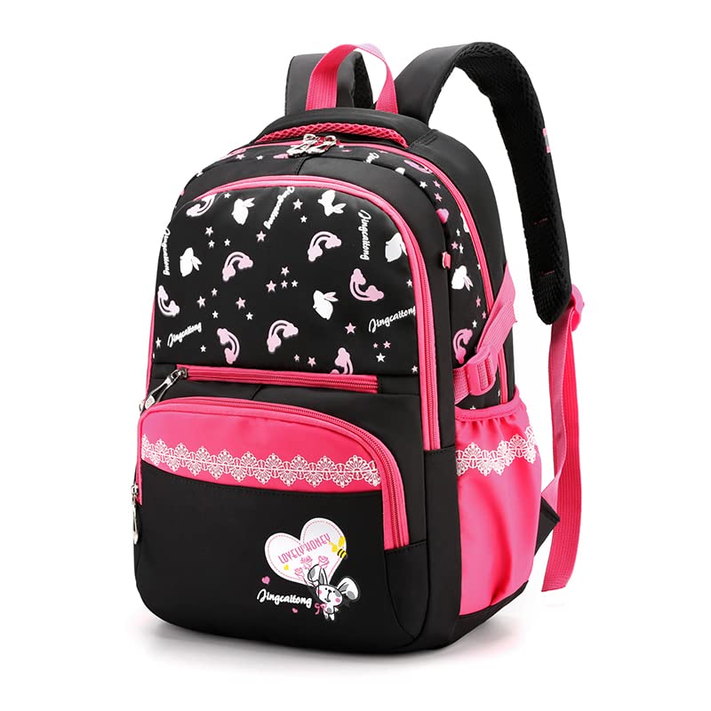 Sac à dos d'école cartoon pour fille de 6 à 9 ans en école primaire Y