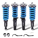 maXpeedingrods 24 Wege Dämpfer Gewindefahrwerk Kit Suspension Shock für BMW 5er E39 530i 540i RWD 1995-2003 Höhenverstellbares Fahrwerk