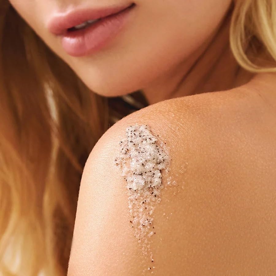 Image of LALICIOUS Sugar Coffee, Exfoliating & Moisturizing Body Scrub with Coconut Oil, Coffee Grounds & Honey for Radiant Skin | Gently Buffs & Smooths Sensitive Skin | No Parabens | Large 16oz