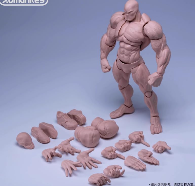 Amazon.co.jp: [AC] Romankey 1/12 男性 デッカ物 BIG GUY 可動