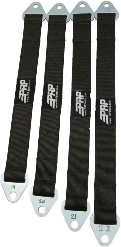PRP Seats Premium Quad Wrap Limit Strap for Off Road 4x4, UTV, SXS – Heavy-Duty 10,000 lb. Suspension Limiting Straps, (1 ea.) 26" Strap