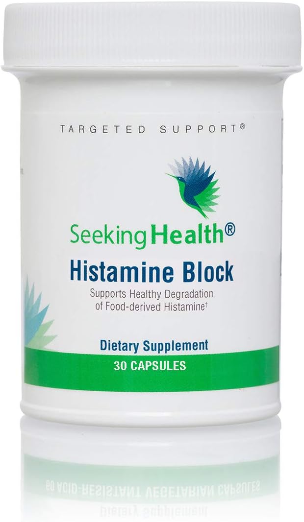 Seeking Health Histamine Block DAO Supplement Enzyme Food Intolerance Histamine