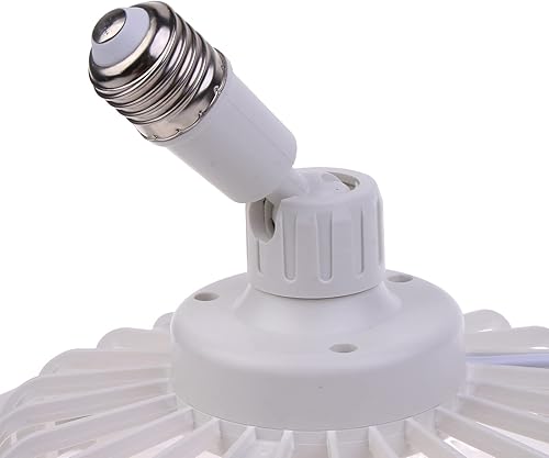 Miniatura 5 de hejhncii Ventilador de techo 10 "Smart 3 Blade Ventiladores de techo con luz y control remoto regulable LED Ventiladores de techo ventilador de