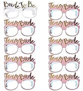 Hen Party Glasses Team Bride Glasses Bride to be Glasses Hens Night Bridal Party Props Bacheloret...