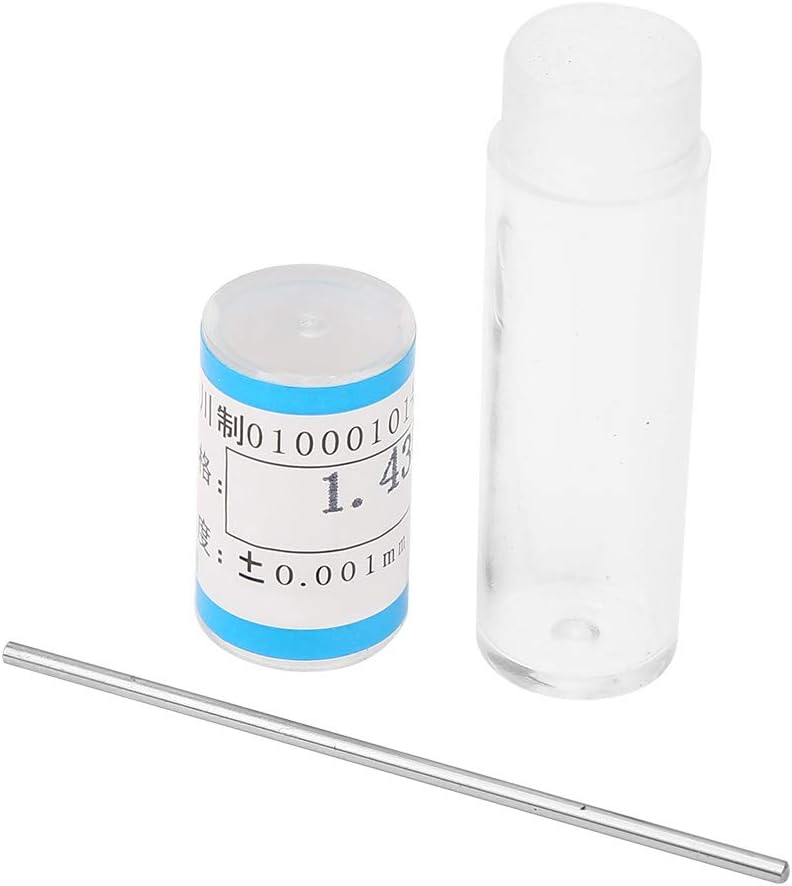 50 Pieces of pin 1-1.49 mm Plug pin gage Set 0.001 mm Tolerance Bearing Steel Tool for Electronic Circuit ards