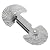 OriGlam Screw Thread Pitch Cutting Gauge Tool Set, Stainless Steel Metric Screw Pitch Thread Gauge Measuring Tool, 55-Degree & Metric 60-Degree Grip Whitworth Screw Thread Pitch Gauge