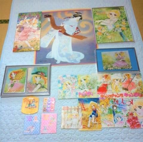 キャンディキャンディ　いがらしゆみこ　ポスター　雑誌付録・切り抜き　パズル額縁 キャンディキャンディ いがらしゆみこ ポスター 雑誌付録