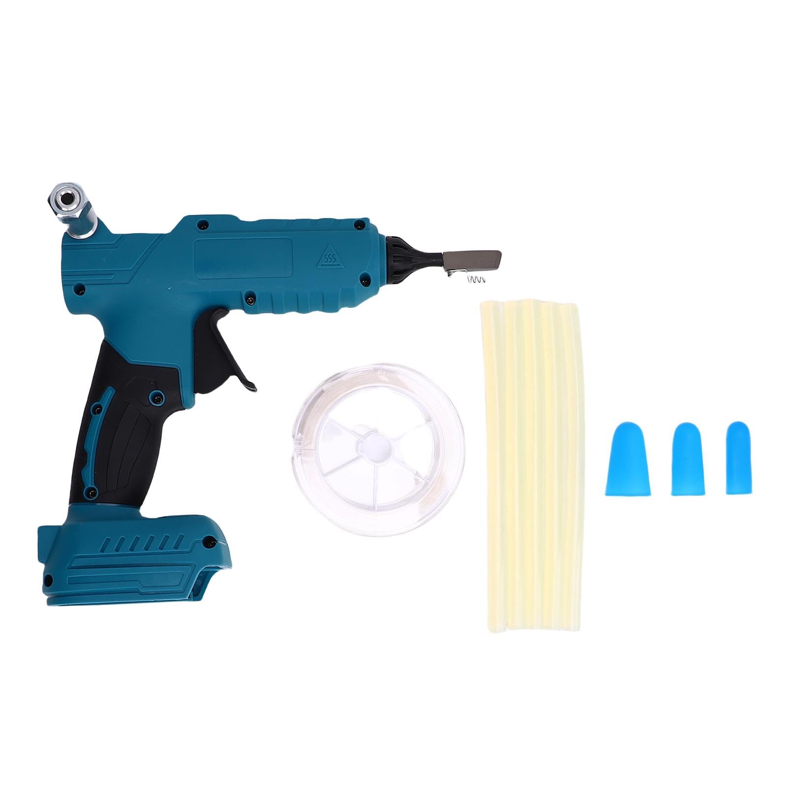 Jeffergarden Pistolet do Klejenia światłowodowego Pistolet do Klejenia na Gorąco Niewidocznego Okablowania światłowodowego FTTR z Wyciętym Portem Kleju i Gniazdem Wyjściowym światłowodu