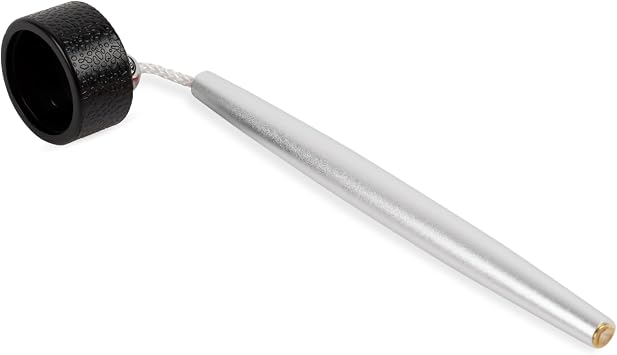 Aluminum Circle Pool Chalk Holder - Use with TAOM Pyro or TAOM V10 Chalk - Slip-in Pocket Pool Cue Chalk Holder - Cover Billiard Supplies - Snooker Accessory Chalk