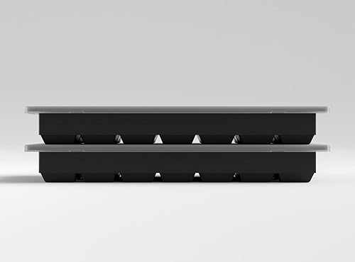 Miniatura 3 de Glacio Bandejas pequeñas de silicona para cubitos de hielo con tapas, sin BPA, moldes de hielo flexibles para cócteles y bebidas, juego de 2