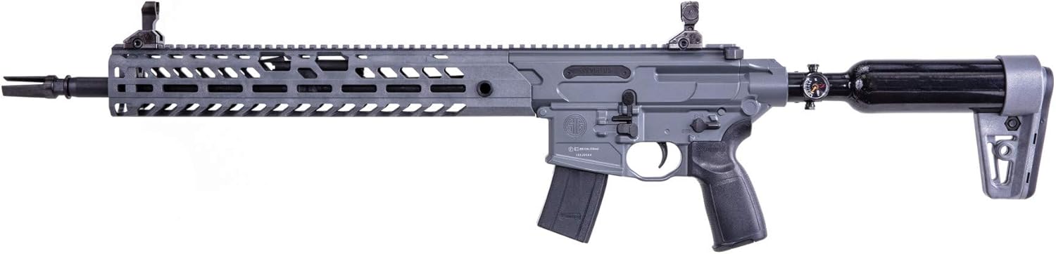 Sіg Sаuer Virtus .22 Cal PCP Air Rifle with 3-9x40 Riflescope w/Rings Set, Lens Cleaning Pen and .22 x250 Pellets Bundle