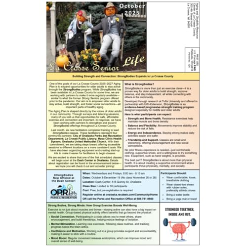 La Crosse Senior Life: October 2025