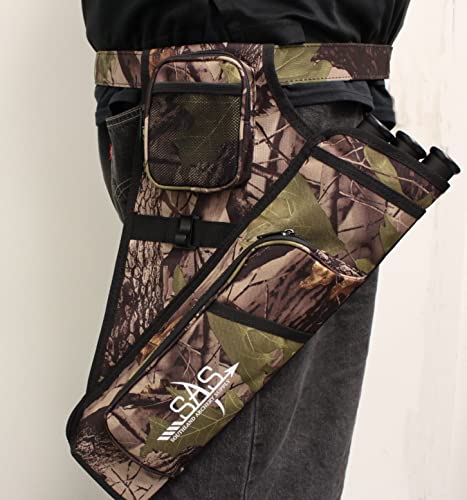 Sas 3 Tube Archery Target Quiver (Camo) #TOP2
