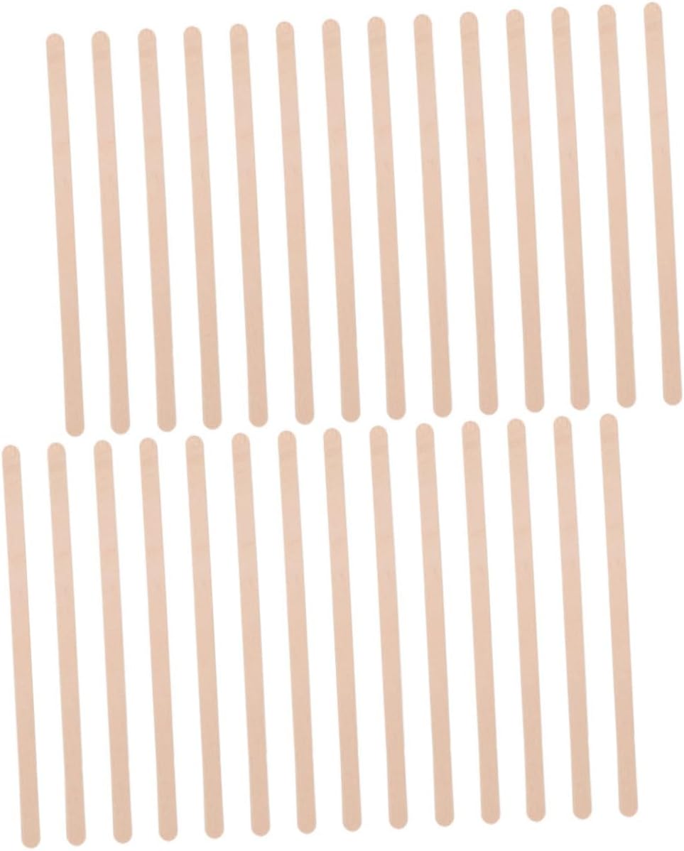 VILLCASE 500pcs Disposable Wood Coffee Stirring Sticks for Beverages Sturdy Mixing Rods for Lattes Hot and Tea for Coffee Bars