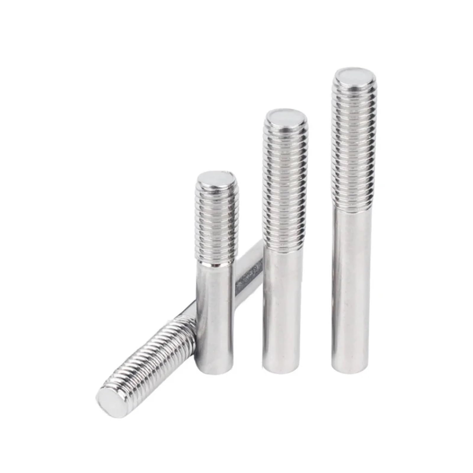 Gewindestange M14 M16 M18 M20 Einseitige Gewindestange Edelstahl Halbgewinde Zylindrische Bolzen Schrauben(M20x180(1pcs))