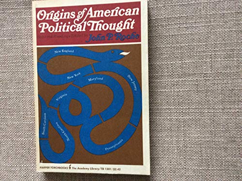 Origins of American Political Thought B000WUGCSW Book Cover