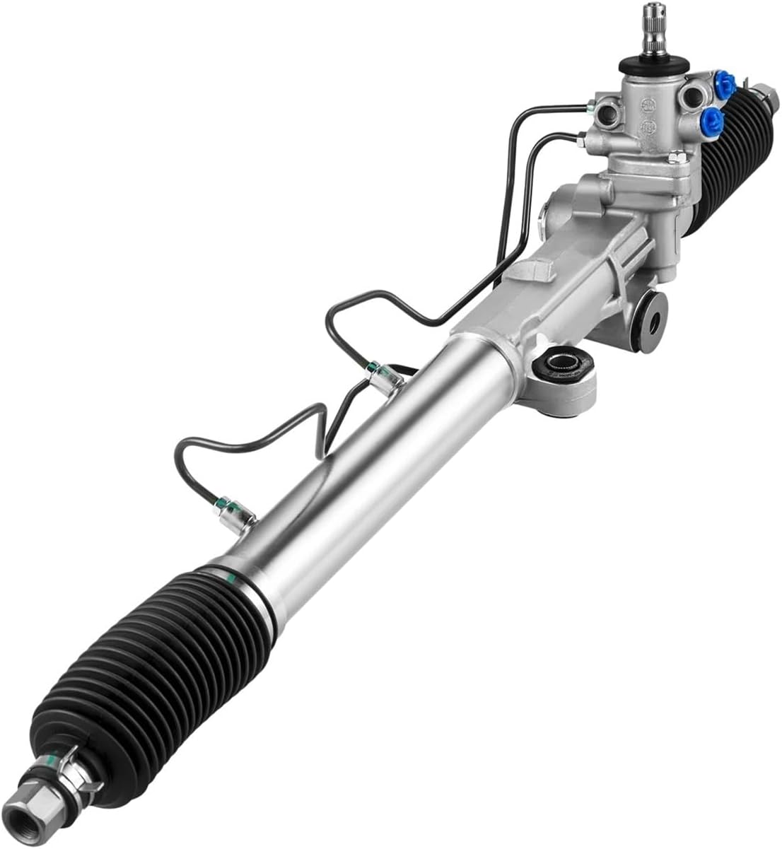 2 In 1 Power Steering Rack And Pinion Assembly Compatible For Toyota Tacoma 4WD / 2WD / 4Runner Steering Rack Unit Replacement