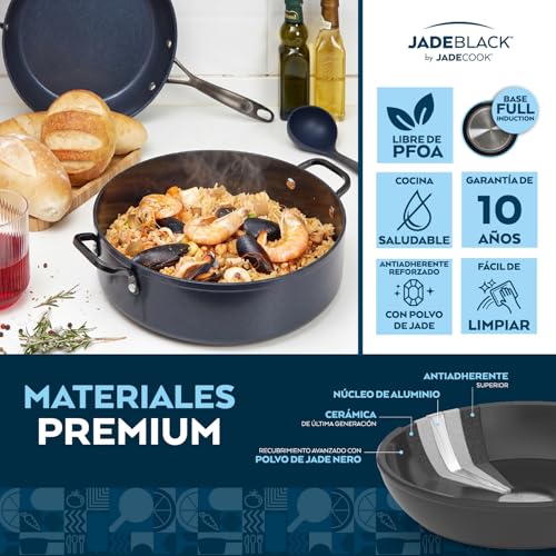 La Mejor Selección de Bateria de cocina jade cook para comprar online. 10 bateria de cocina jade cook marca CV Directo (2)