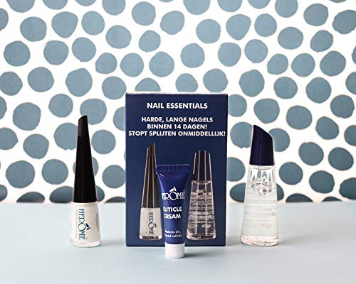 Herome - Pack Azul Tratamiento Uñas Débiles y Dañadas | para Uñas que se Rompen y No crecen. Contiene 1 Endurecedor Fuerte de Uñas, 1 Crema para Cutícula, 1 Quitaesmalte sin Acetona - imagen 9