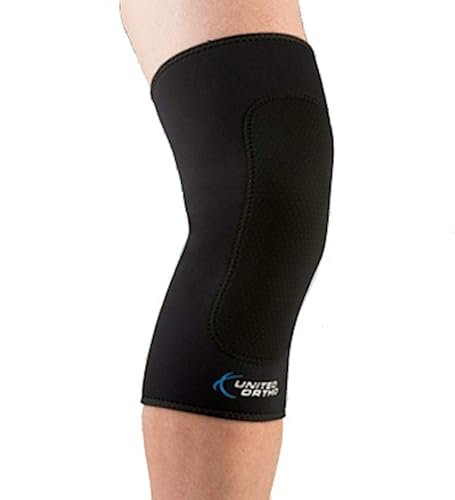 United Ortho 300030-05 Rodillera de neopreno acolchado, mediano