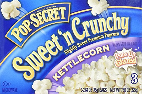 Pop Secret Sweet 'N Crunchy Popcorn Kettlecorn - 3 CT