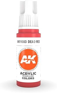 AK-Interactive 3rd Gen Acrylic Dead Red 17ml 11083 - Model Building Paints and Tools # AK1083