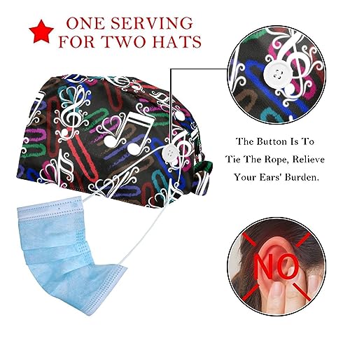 Casquettes de travail avec bandeau de transpiration VERED 2PCS