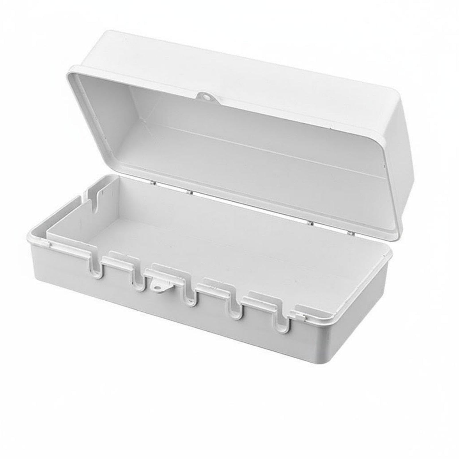 Waterproof Power Strips Box Dustproof Lockable Outdoor Power Enclosure Cover for Patio, Garden, Balcony White L with Lock|Home & Garden| Yard, Garden & Outdoor Living| Pools & Spas| Pool-image-16
