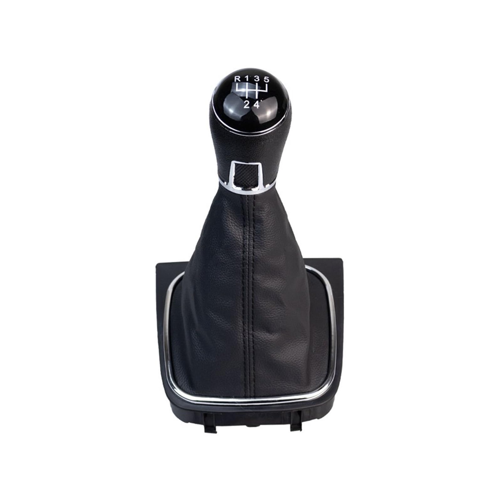 Aimazom Car Gear Shift Knob for VW for Rabbit for Golf 5 for Jetta MK5 2004-2010 Manual Transmission Shift Knob Head Rod for Modification and Replacement(for 5 Speed)