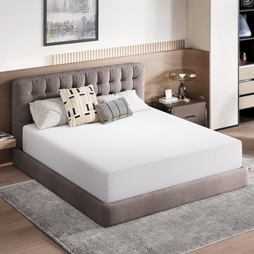 Image of Novilla Queen Mattress 14 Inch, Queen Size Memory Foam Mattress for Pressure Relief & Supportive Comfort, Cool Refreshing Sleep Mattress in a Box, CertiPUR-US Certified, Medium Firm
