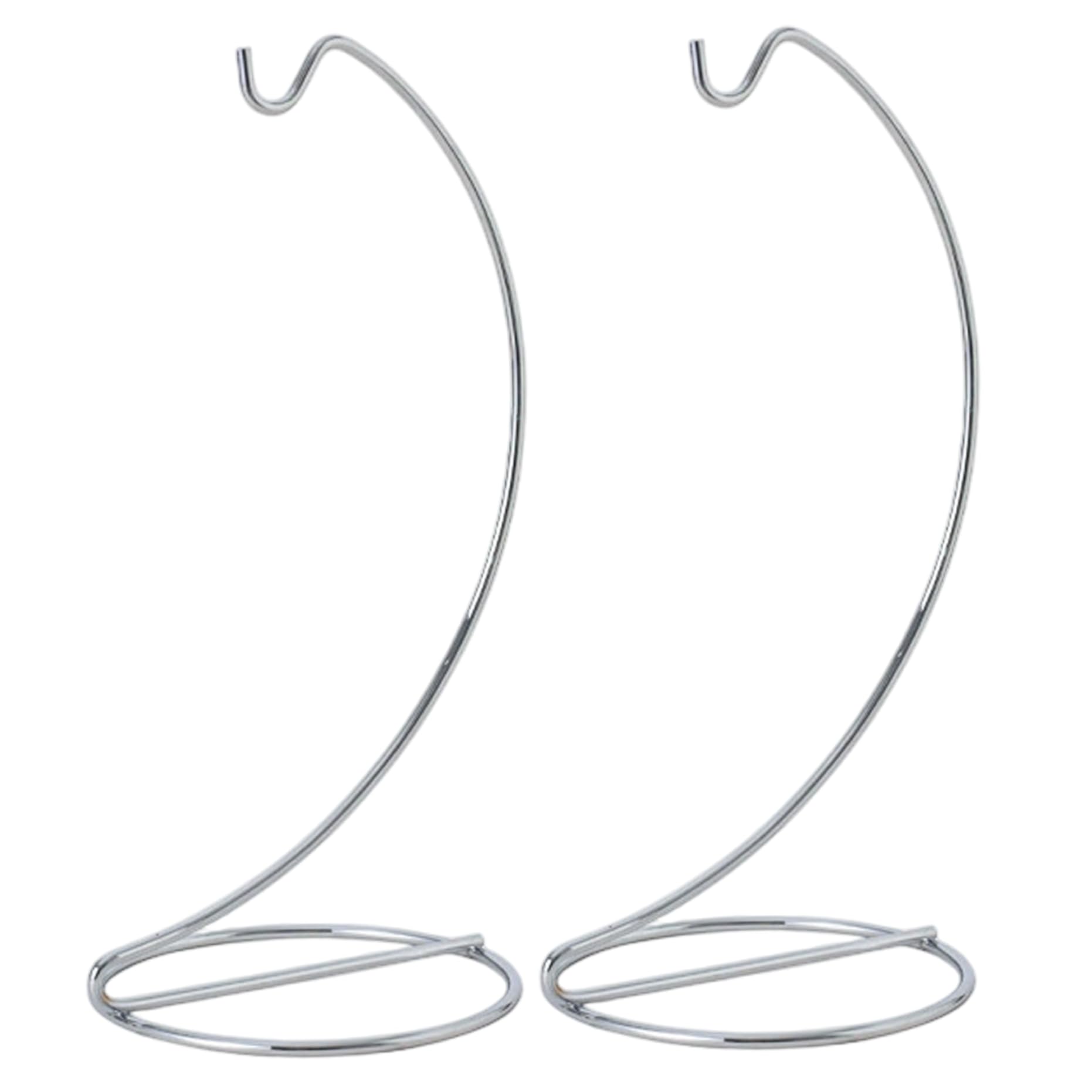 Présentoirs d'ornements en fer forgé 9,1" de qualité supérieure pour terrarium et décoration