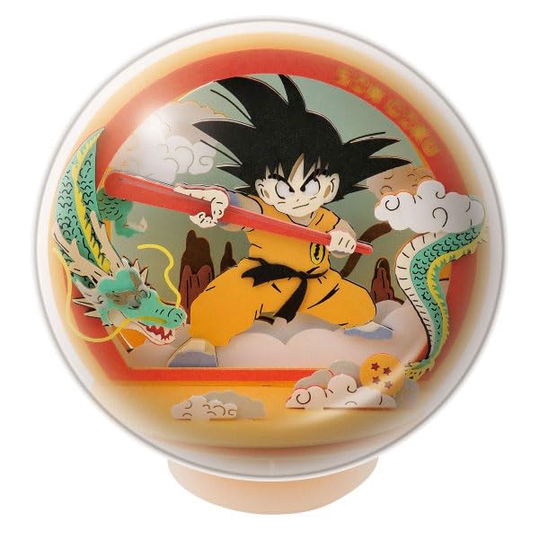 Paper Theater Dragon Ball Son Goku PTB-04X : kit de loisirs créatifs japonais