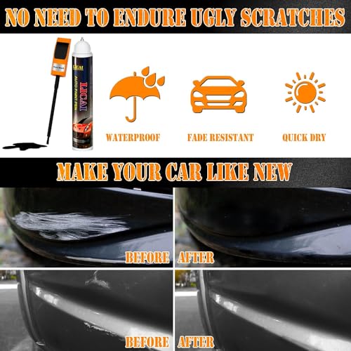 Dranisly Touch Up Paint For Cars, Automotive Black Car Scratch Remover Pen thumb #1