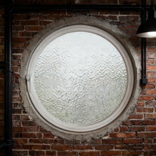 Ventanas redondas para cobertizo abatible de aluminio y vidrio templado deslizante 2