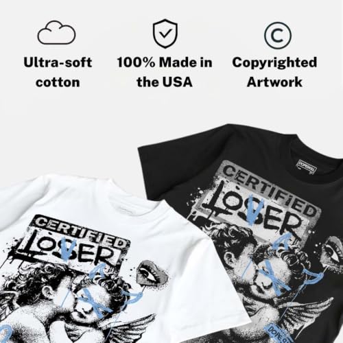 Image of DopeSkill Graphic Tee Streetwear Hip Hop Hypebeast Street Style Crew Neck Unisex T-Shirt Sneaker Colour Matching Shirts Angel