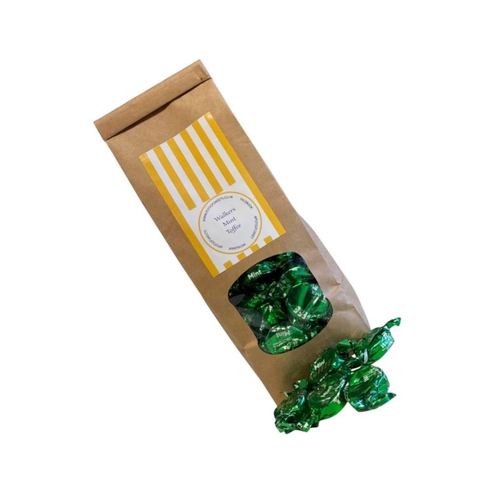 Pots Of Sweets 300g Sacchetto di Walkers Mint Toffee