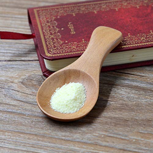 Cabilock 3Pcs Mini Porção Condimentos Sal Mel Colher de Café Colher De Chá Colher De Madeira De Made