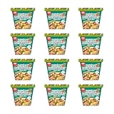 【No.1 in Asia】Dongdong Instant Rice Noodles Chicken Flavor, 310g Box Ready in 3 Min, Includes 140g Noodles & 170g Soup, Classic Comfort Flavor, HALAL, 0 Additives Pack of 12