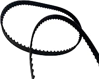 Vista 4 de Correa de transmisión de distribución para lijadora ROYBI BD4601 BD4600 BD4601G de 4 x 6 pulgadas, paquete de 2