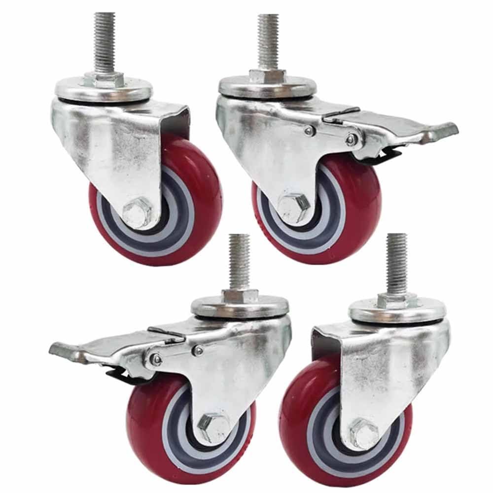 Roulettes en polyuréthane M20 pour meubles charges lourdes
